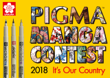 PIGMA MANGA CONTEST - победители конкурса от Sakura
