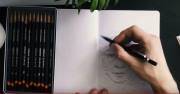 Видео 'Как рисовать скетч портрет' от Сергея Зиновкина