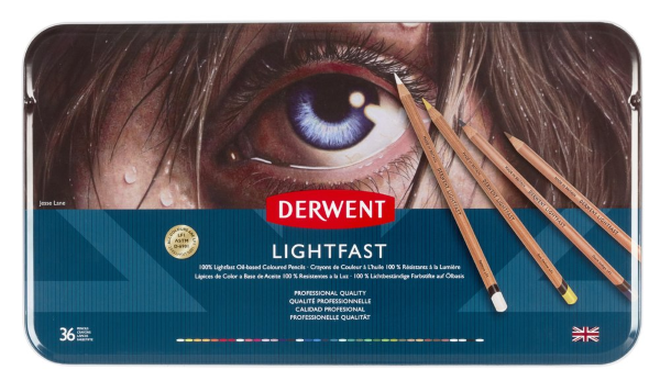 Derwent Lightfast Penxils 36 tin