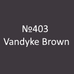 Amsterdam Standard №403 Vandyke Brown